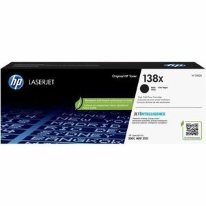 HP I W1380X HP 138X Original High Yield Laser Toner Cartridge - Black - 1 Each