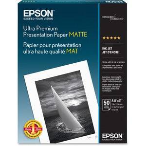 Epson S041341 50 SHEET 8.5X11 LTR ARCHIVAL MATTE STYLUS 2000P  7500 9500 PRO