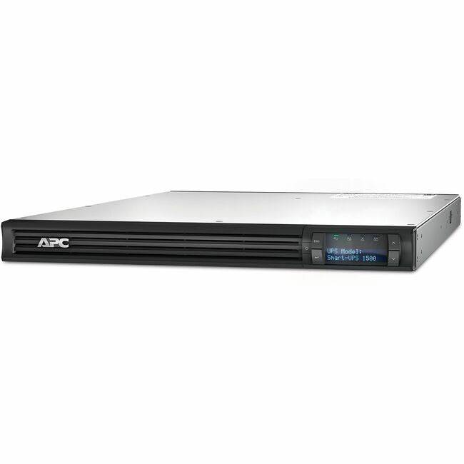 APC by Schneider Electric SMT1500RM1UC SMART-UPS W/SMARTCONNECT 1500VA RM 1U 120V