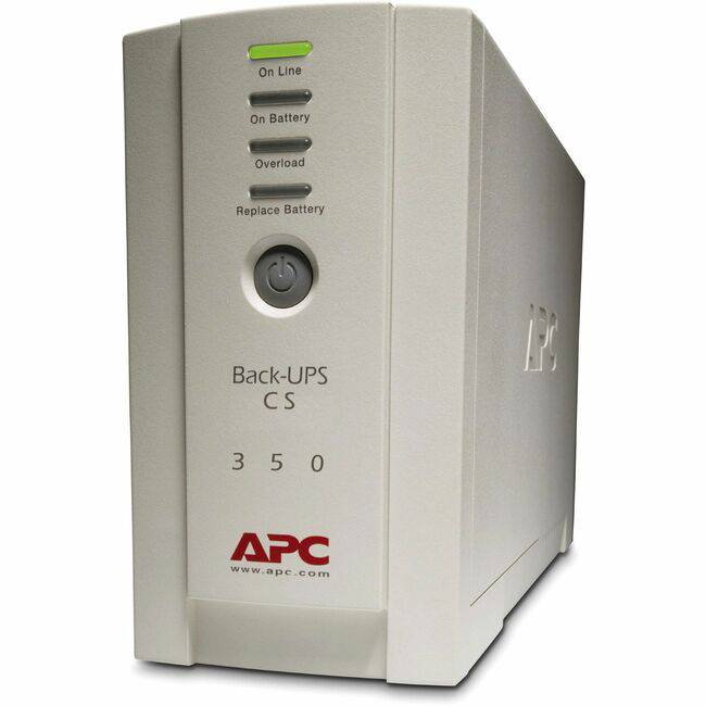 APC by Schneider Electric BK350 BACK-UPS CS 350VA 120V STANDBY 6OUT