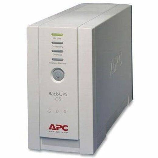APC by Schneider Electric BK500 BACK-UPS CS 500VA 120V STANDBY 6OUT