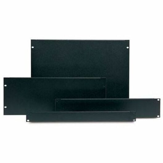 APC by Schneider Electric AR8101BLK APC Airflow Management Blanking Panel Kit (1U, 2U, 4U, 8U) Black