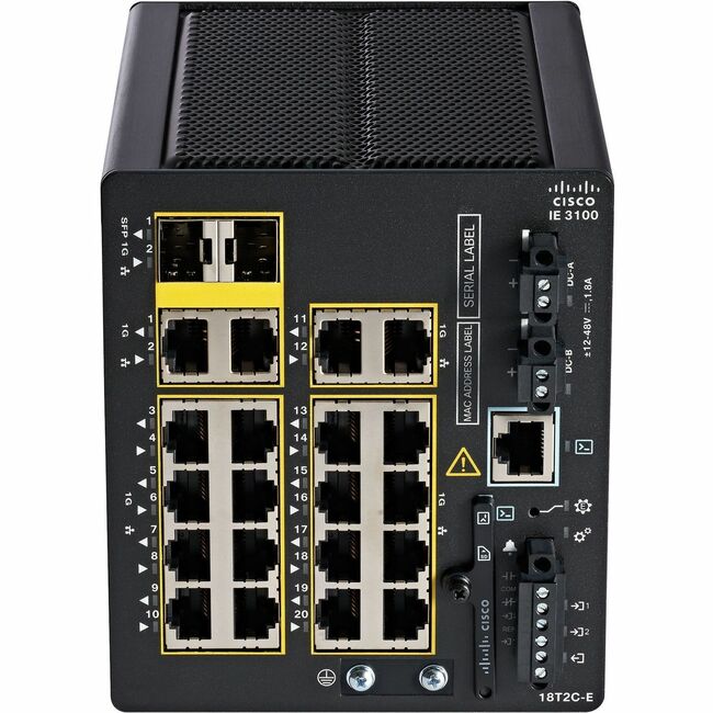 Cisco IE-3100-18T2C-E Catalyst IE3100 Rugged Layer 3 Switch