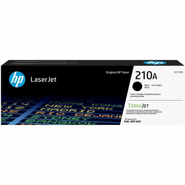 HP I W2100A HP 210A Original Laser Toner Cartridge - Black - 1 Each