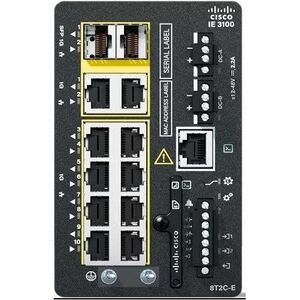 Cisco IE-3100-8T2C-E Catalyst IE3100 w/8 Ports GE Copper and 2 GE Combo uplinks, NE