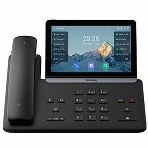 Yealink Network Technology CO. 1301228 Yealink T88W Pro IP Phone - Corded/Cordless - Corded/Cordless - Bluetooth, Wi-Fi - 10 Multiple Conferencing - Wall Mountable, Desktop, Stand Mountable - Black - Data Supplies 1301228