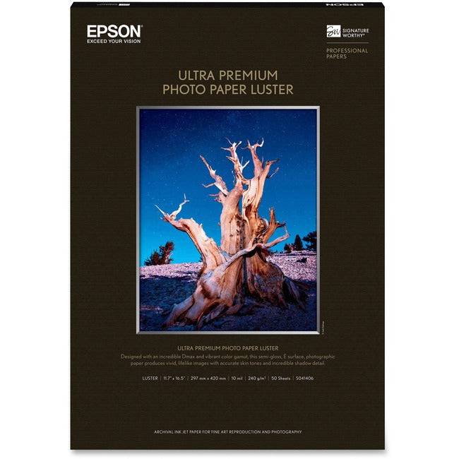 Epson S041406 50 SHEET 11.7 X 16.5FT PREMIUM