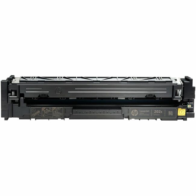 HP I CF502X HP 202X (CF502X) Original High Yield Laser Toner Cartridge - Yellow - 1 Each