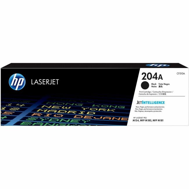 HP I CF510A HP 204A (CF510A) Original Standard Yield Laser Toner Cartridge - Black - 1 Each