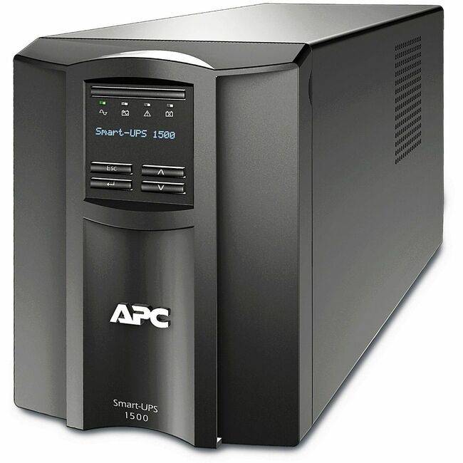 APC by Schneider Electric SMT1500C SMART UPS 1500VA LCD 120V WITH SMARTCONNECT