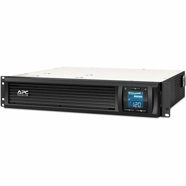 APC by Schneider Electric SMC1000-2UC SMART UPS C 1000VA LCD RM 2U 120V WITH SMARTCONNECT