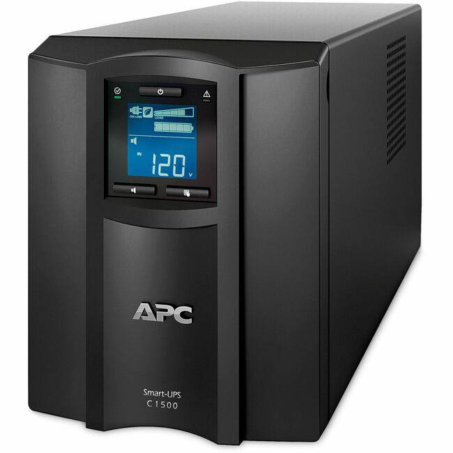 APC by Schneider Electric SMC1500C SMART UPS C 1500VA LCD 120V WITH SMARTCONNECT