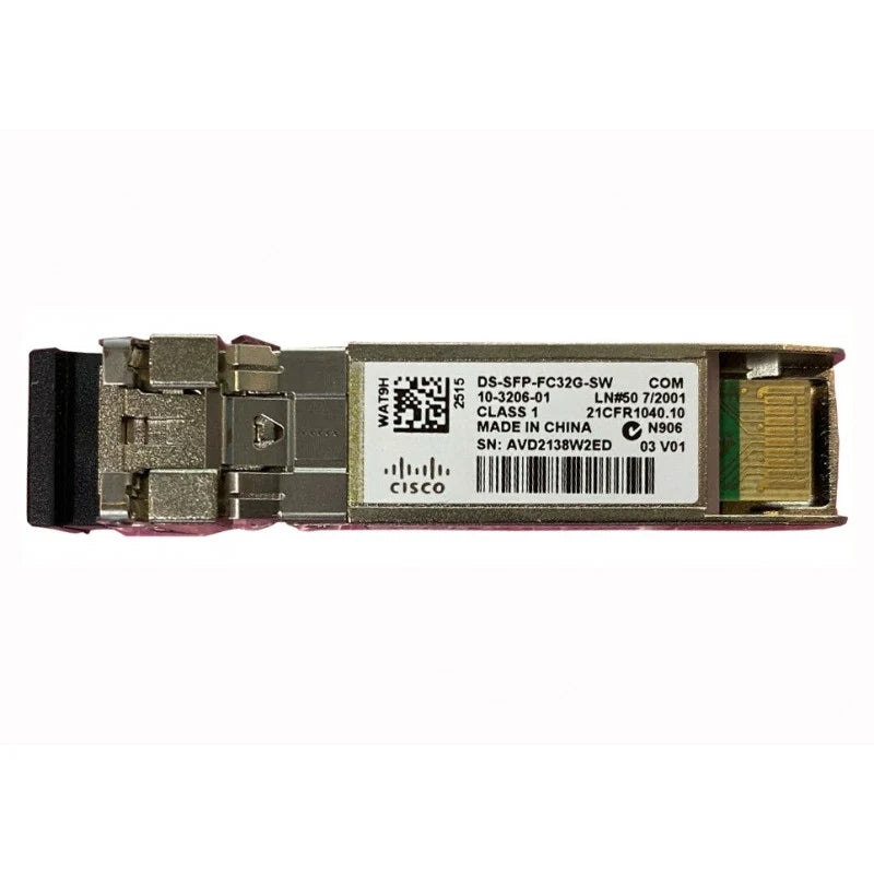 Cisco DS-SFP-FC32G-SW= 32 Gbps Fibre Channel SW SFP+, LC, Spare
