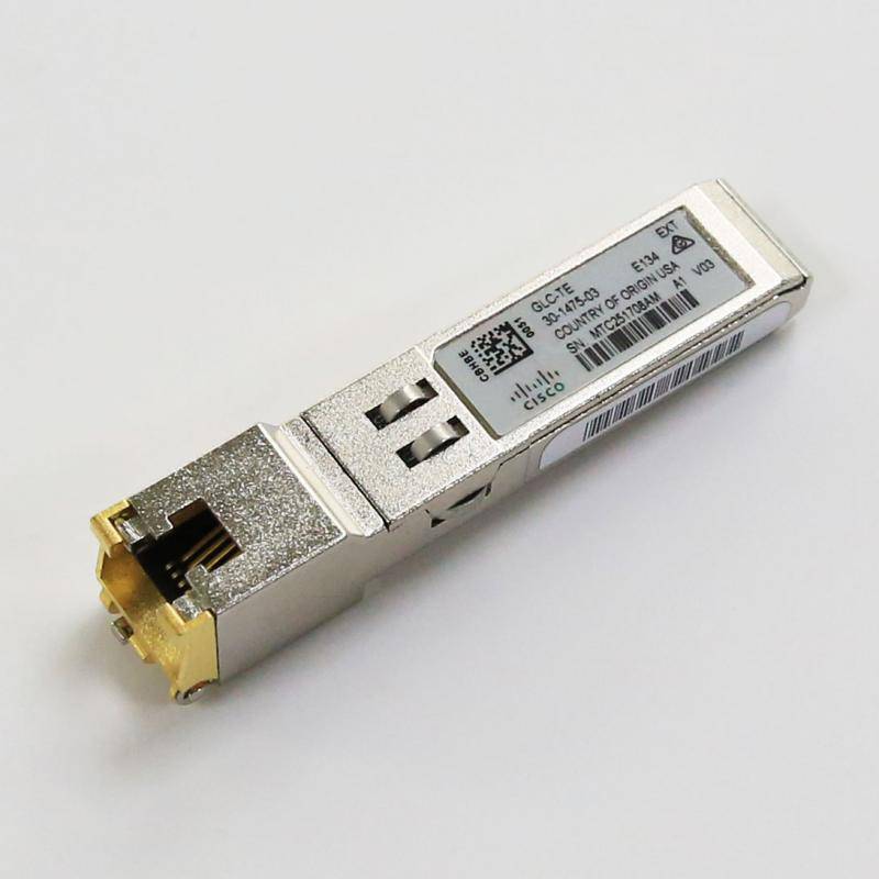 Cisco GLC-TE= 1000BT SFP TRANSCEIVER MODULE FOR CATEGORY 5 COPPER WIRE