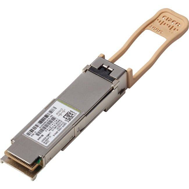 Cisco QSFP-100G-SR4-S= 100GBASE SR4 QSFP TRANSCEIVER MPO 100M OVER OM4 MMF