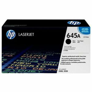 HP I C9730A HP 645A (C9730A) Original Laser Toner Cartridge - Single Pack - Black - 1 Each