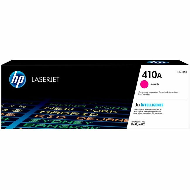 HP I CF413A HP 410A Original Laser Toner Cartridge - Single Pack - Magenta - 1 Each