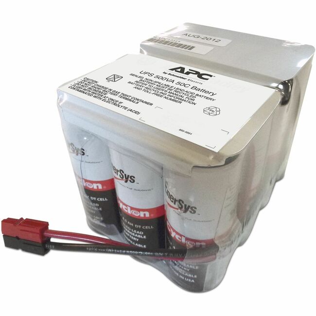 APC by Schneider Electric APCRBC136 APC Replacement Battery Cartridge # 136 with 2 Year Warranty