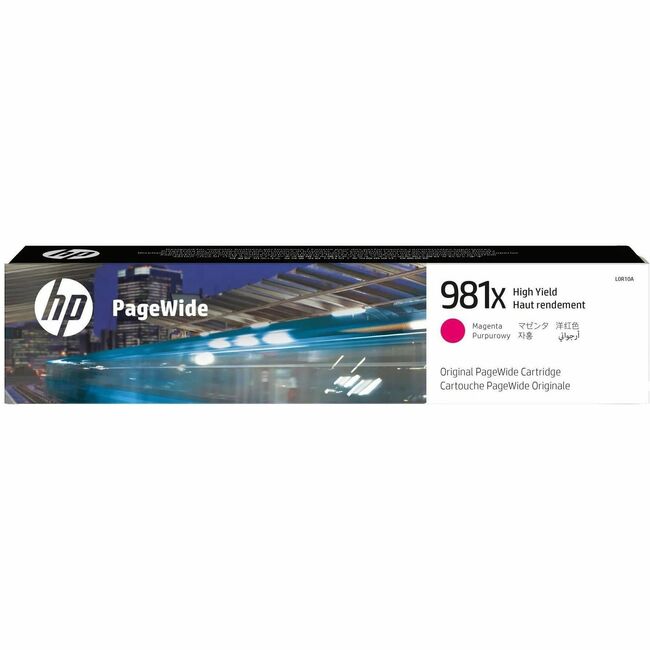 HP I L0R10A HP 981X (L0R10A) Original High Yield Inkjet Ink Cartridge - Single Pack - Magenta - 1 Each