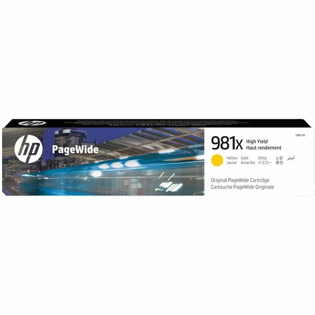 HP I L0R11A HP 981X (L0R11A) Original High Yield Inkjet Ink Cartridge - Single Pack - Yellow - 1 Each