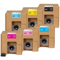 HP I G0Y83D HP Latex 871A Original Inkjet Ink Cartridge Pack