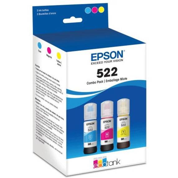 Epson T522520-S T522 INK COLOR COMBO INK BOTTLES