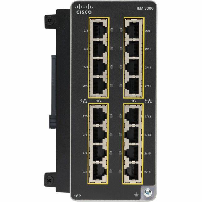 Cisco IEM-3300-16T= CATALYST IE3300 RUGGED 16PORT GE COPPER EXP MODULE