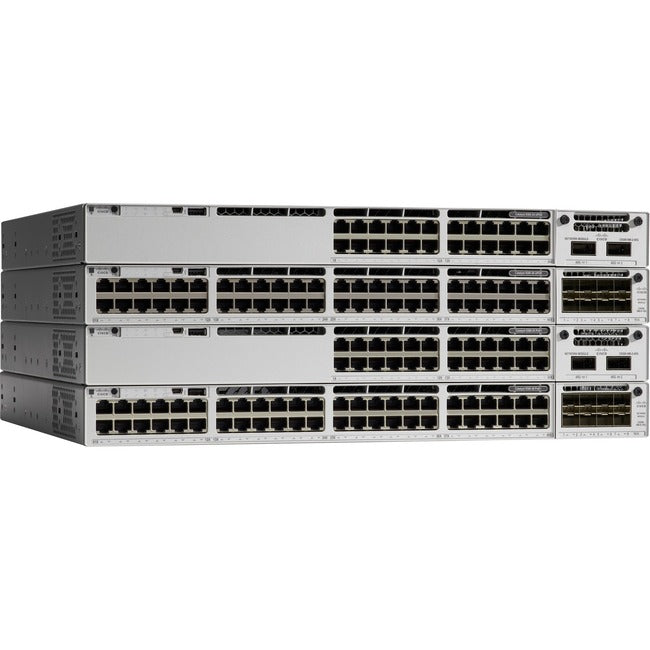 Cisco C9300-24S-A Catalyst 9300 24-port Modular Uplinks 1G SFP, Network Advantage