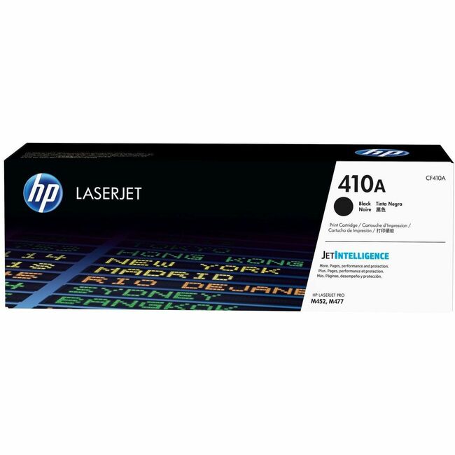 HP I CF410AQ HP 410A (CF410AQ) Original Laser Toner Cartridge - Combo Pack - Black, Cyan, Magenta, Yellow - 4 / Carton