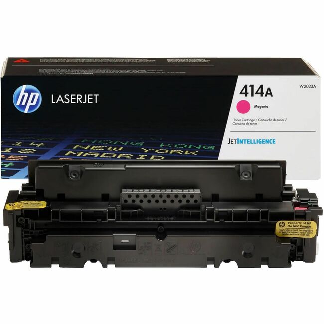HP I W2023A HP 414A (W2023A) Original Laser Toner Cartridge - Magenta - 1 Each