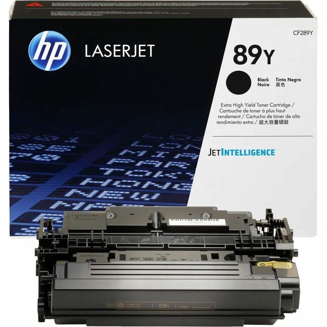 HP I CF289Y HP 89Y (CF289Y) Original Extra High Yield Laser Toner Cartridge - Black - 1 Each