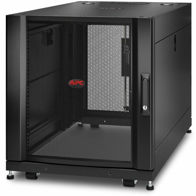 APC by Schneider Electric AR3103 APC NetShelter SX, Server Rack Enclosure, 12U, Black, 658H x 600W x 1070D mm [TAA]