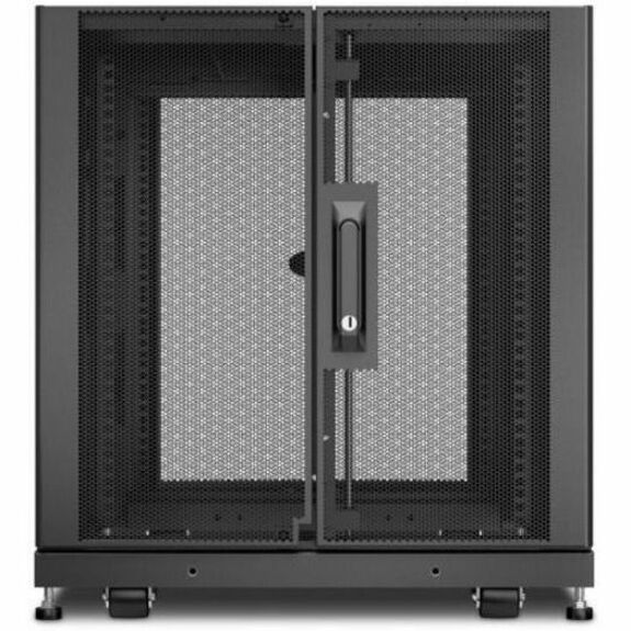 APC by Schneider Electric AR3106 APC Netshelter SX, Server Rack Enclosure, 18U, Black, 925H x 600W x 1070D mm [TAA]