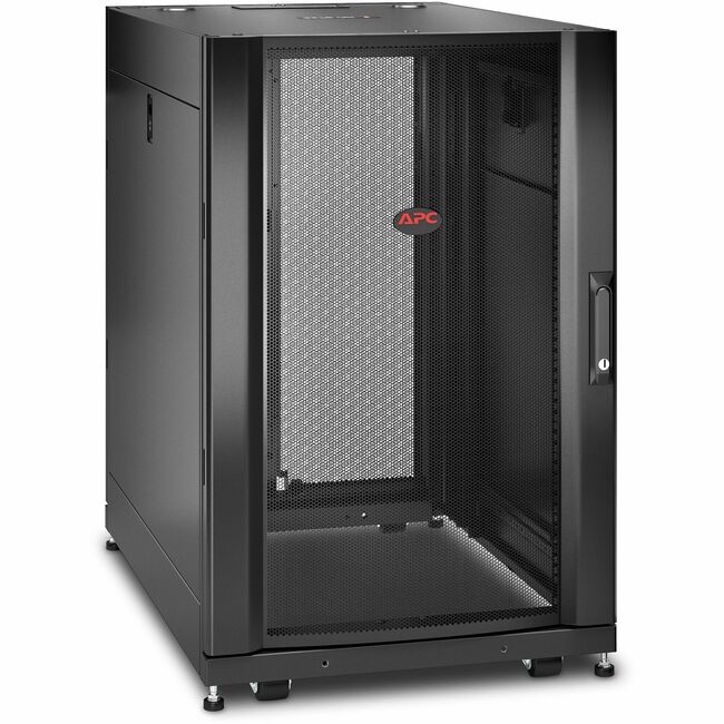 APC by Schneider Electric AR3006 APC NetShelter SX, Server Rack Enclosure, 18U, Black, 925H x 600W x 900D mm [TAA]