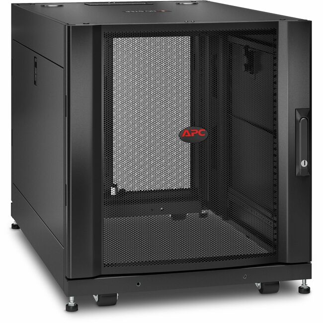 APC by Schneider Electric AR3003 APC NetShelter SX, Server Rack Enclosure, 12U, Black, 658H x 600W x 900D mm [TAA]