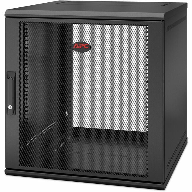 APC by Schneider Electric AR112SH6 APC NetShelter 12U Wallmount Rack Enclosure Cabinet Single Hinged Server Depth