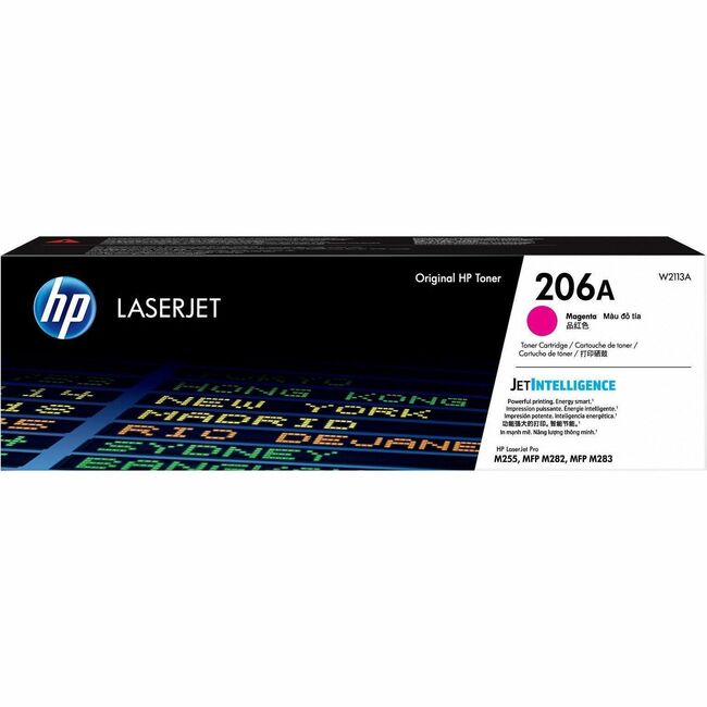 HP I W2113A HP 206A Original Standard Yield Laser Toner Cartridge - Magenta - 1 Each