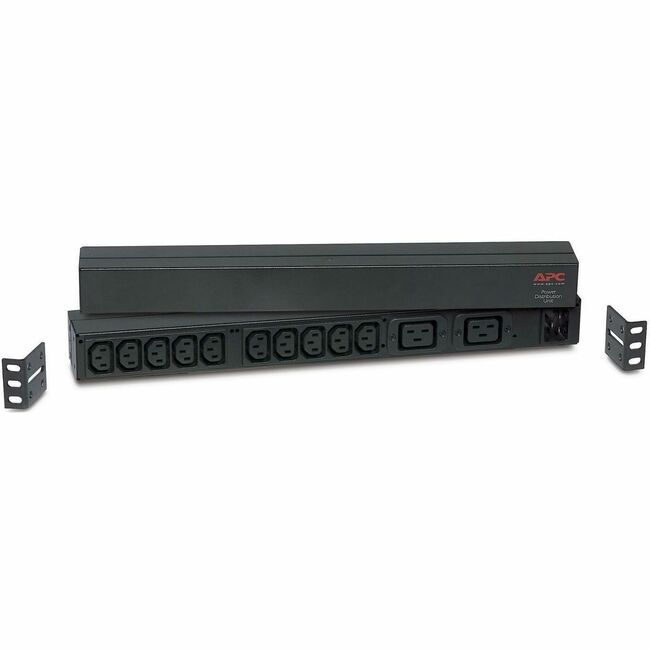 APC by Schneider Electric AP9559 APC NetShelter Basic Rack PDU, 1U, 16A, 208 & 230V, 10 C13 and 2 C19 outlets
