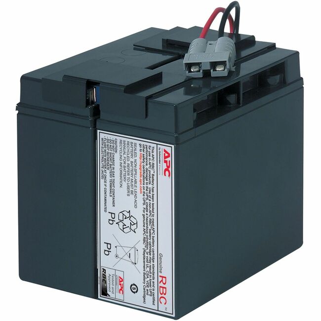 APC by Schneider Electric RBC7 APC Replacement Battery Cartridge for Smart-UPS Line Interactive, 24V 17Ah lead-acid battery, 2-year repair or replace warranty