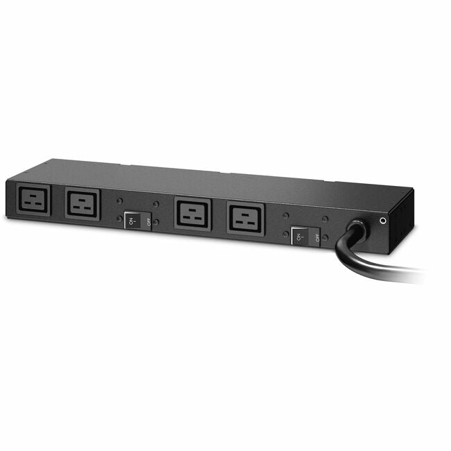 APC by Schneider Electric AP6031A APC NetShelter Basic Rack PDU, 0U/1U, 208V, 30A, 4 C19 outlet
