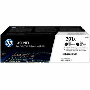 HP I CF400XD HP 201X (CF400XD) Original High Yield Laser Toner Cartridge - Black - 1 Carton