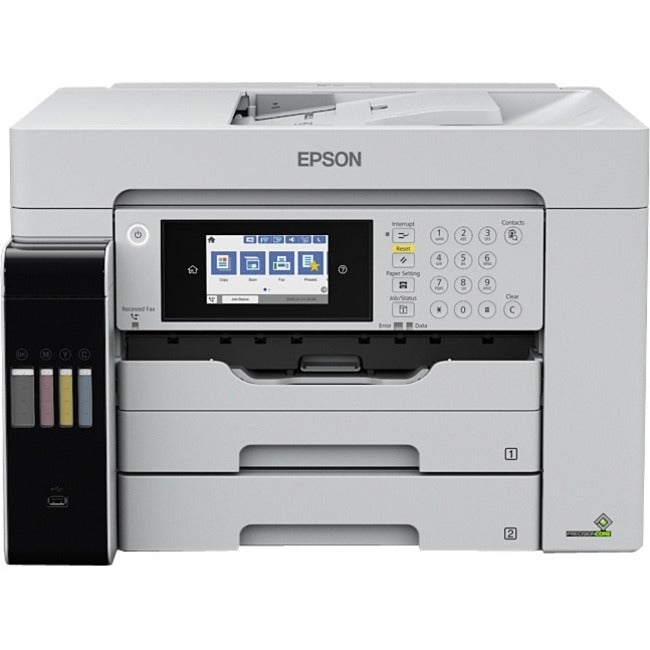 Epson C11CH71202 WorkForce ST-C8000 Wireless Inkjet Multifunction Printer - Color