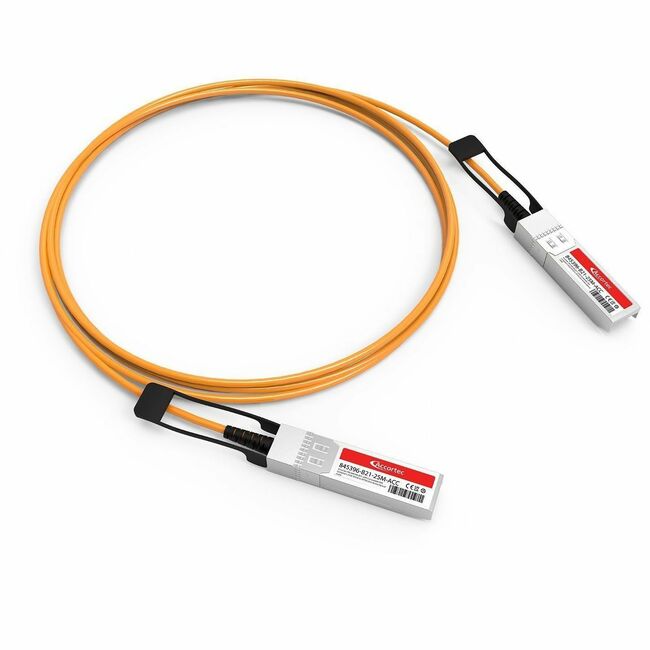 Accortec Incorporated 845396-B21-25M-ACC Accortec 25Gb SFP28 to SFP28 Active Optical Cable HPE Compatible- 25M - Data Supplies 845396-B21-25M-ACC