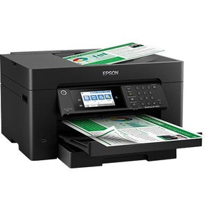 Epson C11CH78201 WorkForce Pro WF-7820 Inkjet Multifunction Printer-Color-Copier/Fax/Scanner-4800x2400 dpi Print-Automatic Duplex Print-50000 Pages-250 sheets Input-1200 dpi Optical Scan-Color Fax-Wireless LAN-Epson Connect-Android Printing-Mopria