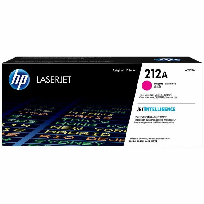 HP I W2123A HP 212A Original Standard Yield Laser Toner Cartridge - Magenta - 1 Each