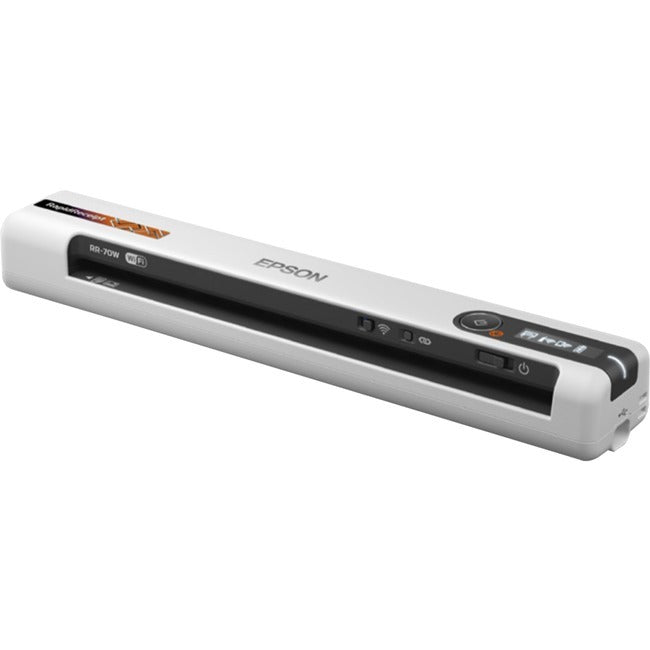 Epson B11B253205 RapidReceipt RR-70W Cordless Sheetfed Scanner - 600 dpi Optical