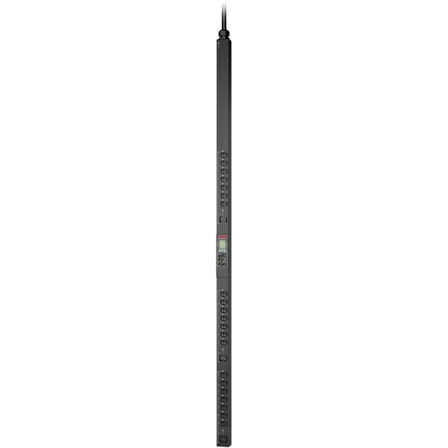 APC by Schneider Electric APDU9961 APC NetShelter Switched Rack PDU, 9K series, 0U, 5.7kW, 200/208V, 21 C13/C15 and 3 C19/C21 outlets