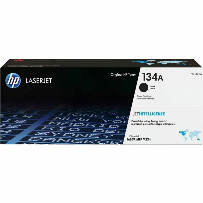 HP I W1340A HP 134A Original Laser Toner Cartridge - Black - 1 Each