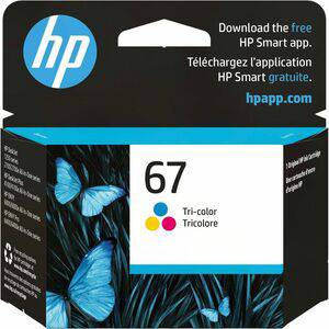 HP I 3YM55AN#140 HP 67 TRI-COLOR ORIGINAL INK CRTRDG