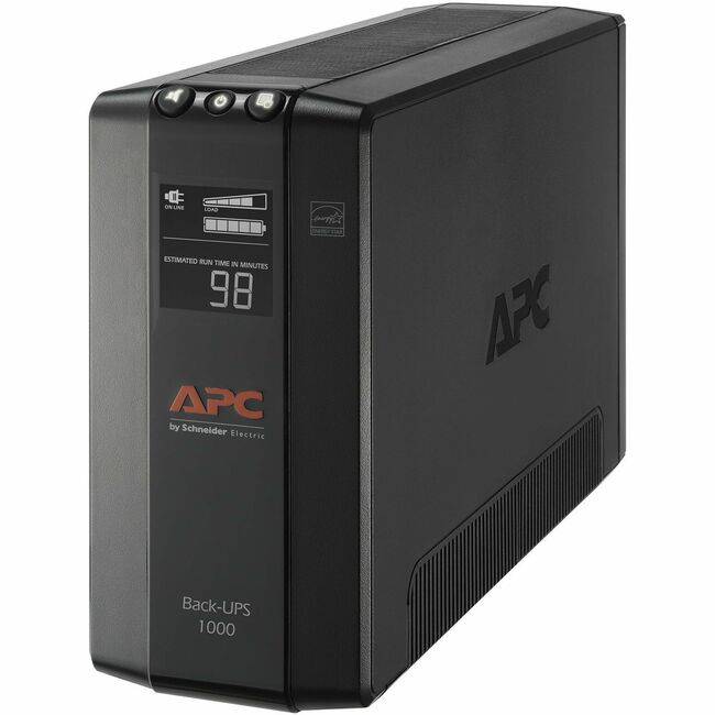 APC by Schneider Electric BX1000M BACK UPS PRO BX 1000VA 8OUTLETS AVR LCD INTERFACE